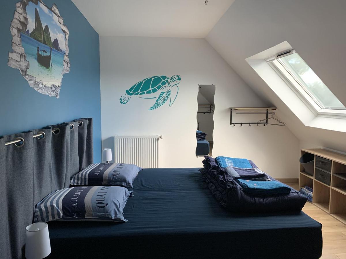 Maison 10 Pers En Bord De Mer Avec Piscine Chauffee Toute L'Annee, Spa Et Hamman Surzur Exterior foto